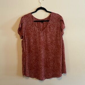 Torrid blouse with split sleeve